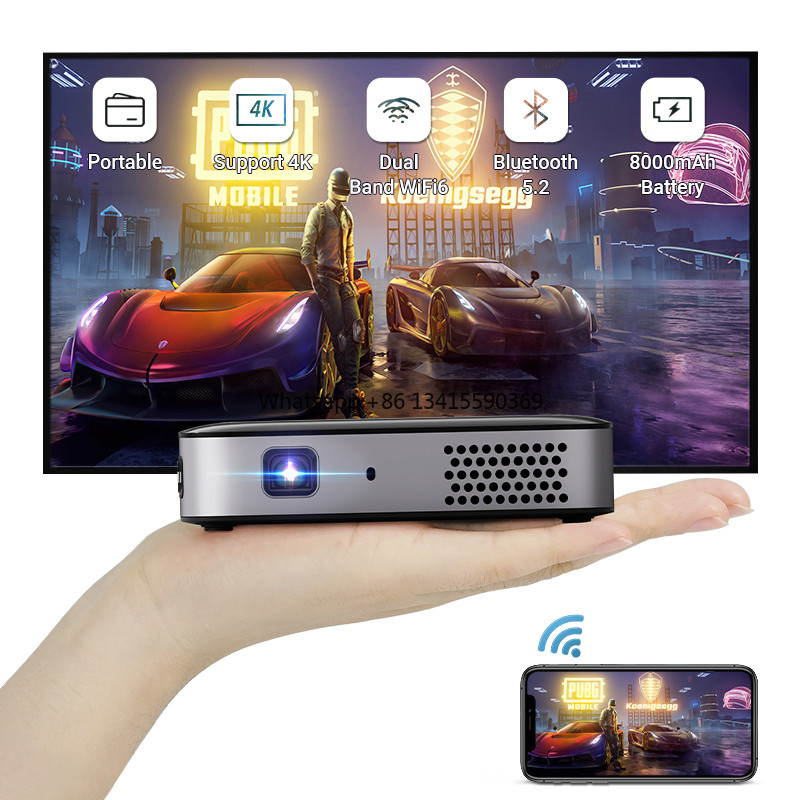 Jual Wholesale D061 Full HD Smart Android Phones Proyector Portable DLP ...
