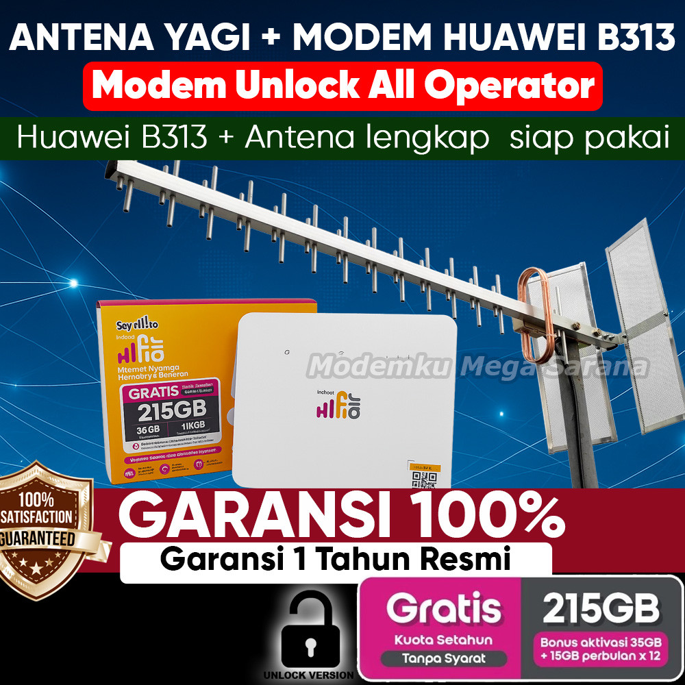 Jual Duet Maut - [Unlock] Paket Antena Yagi Extreme 3 Penguat Sinyal ...