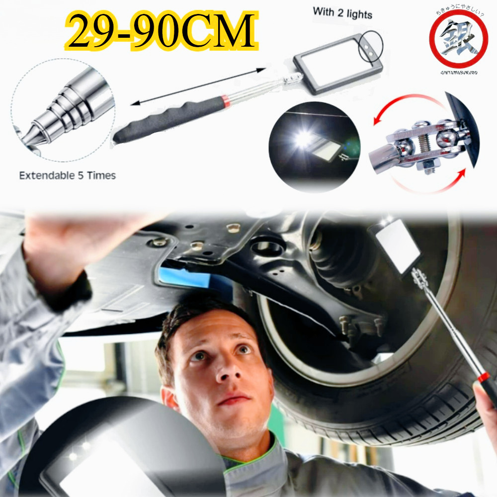 Jual 29-90CM 360 Derajat Led Mirror Inspection Kaca /Cermin Inspeksi ...