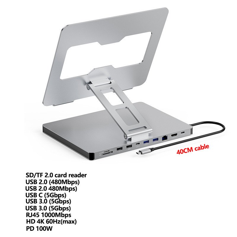 Jual Laptop Stand for MacBook Pro Air Dell HP Surface 360° Rotatable ...