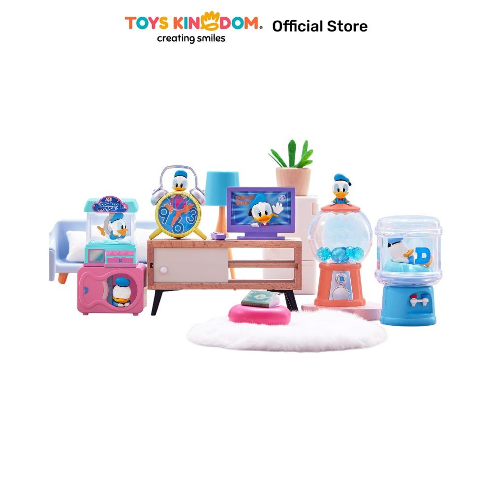 Jual Toys Kingdom Kiddy Fun Minifigure Disney Donald Hide Seek Random ...