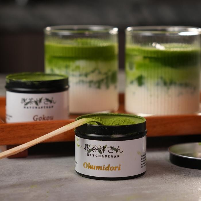Jual [MILIHO] OKUMIDORI MATCHANESAN CEREMONIAL MATCHA POWDER | Shopee ...