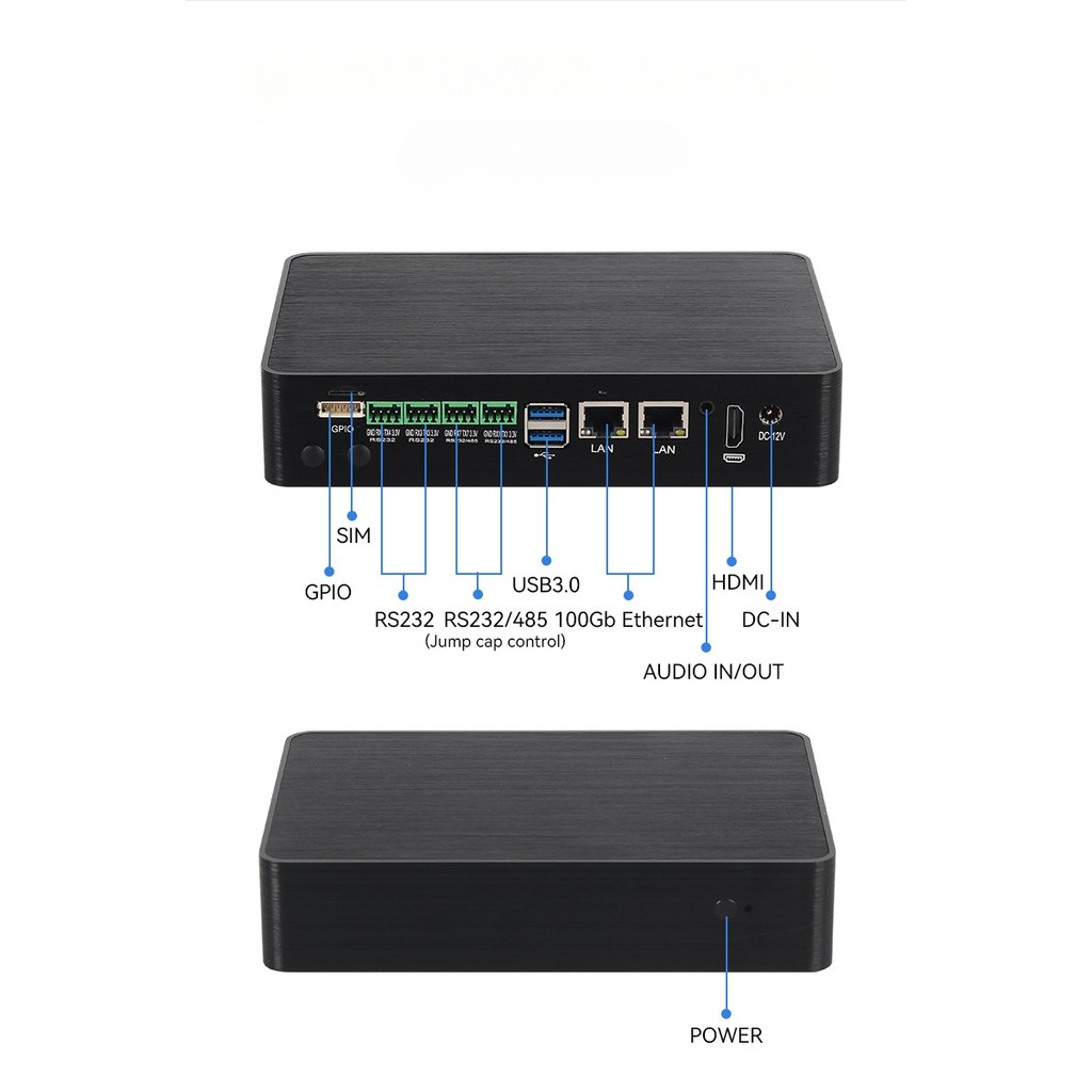 Jual Industrial Mini PC with Rockchip RK3568 Processor ARM G52 2EE GPU ...