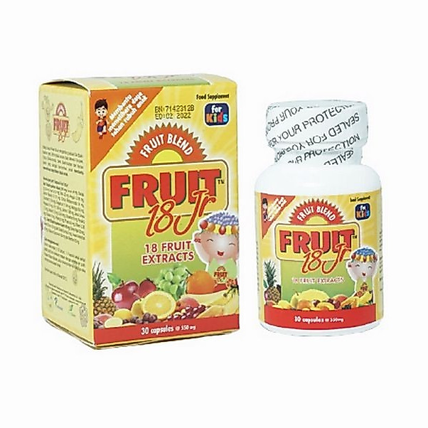 FRUIT 18JR 500MG 1 BOTOL 30 CAPSUL