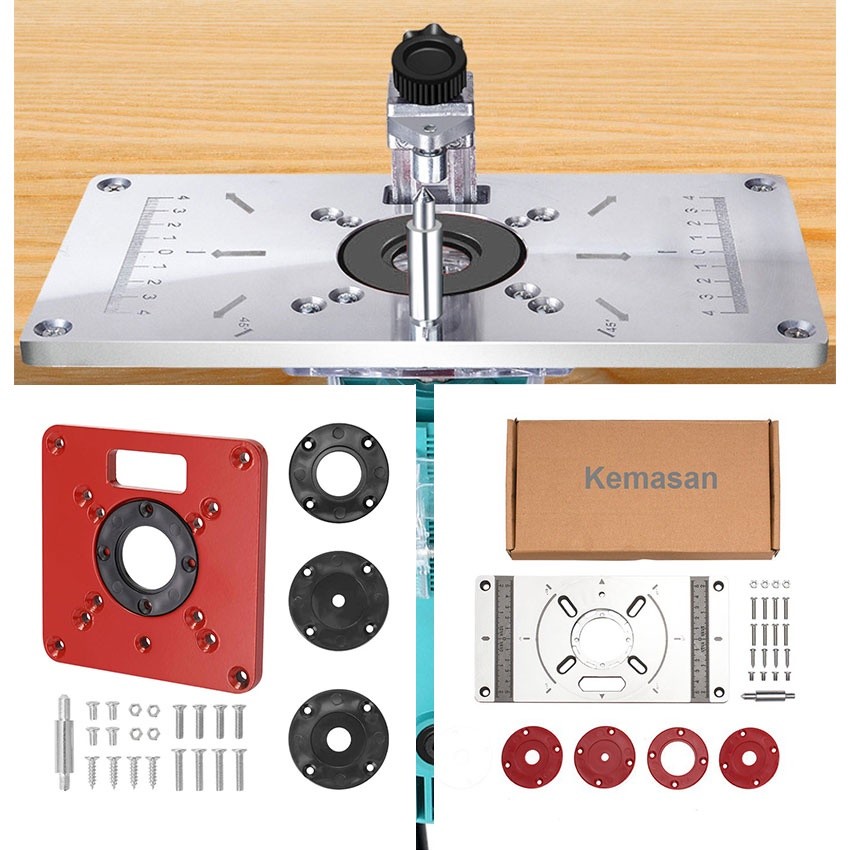 Jual Machinegard Table Router Trimmer Insert Plate Universal Plat ...