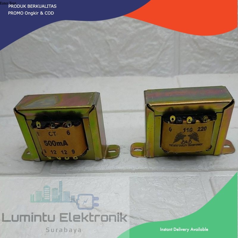 Jual Trafo 500mA CT & Non CT | Shopee Indonesia