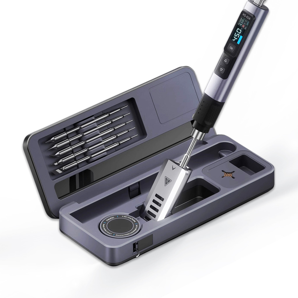 Jual HS-02 High Electric Soldering Iron Storage Box 450 Degree Welding ...
