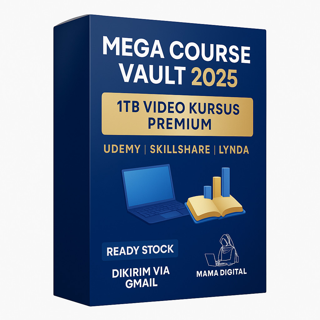Jual Mega Course Vault 2025 – 1TB Video Kursus Premium Udemy ...