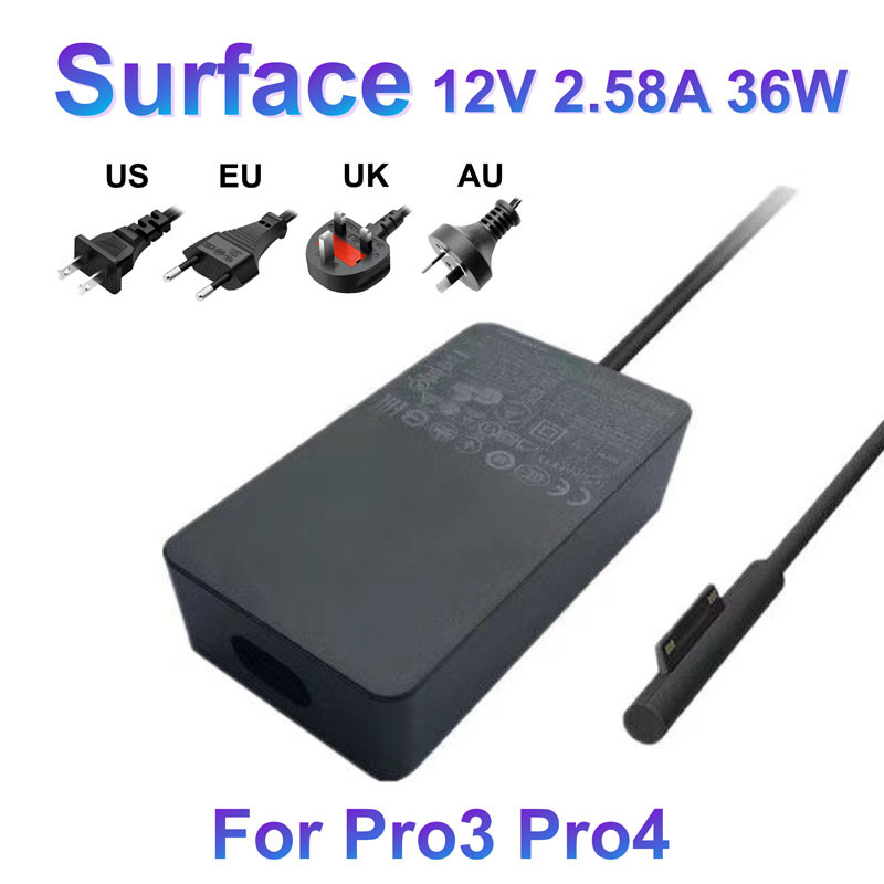 Jual 12V 2.58A For Microsoft Surface Pro3 Pro4 Power Adapter 1625 1724 ...