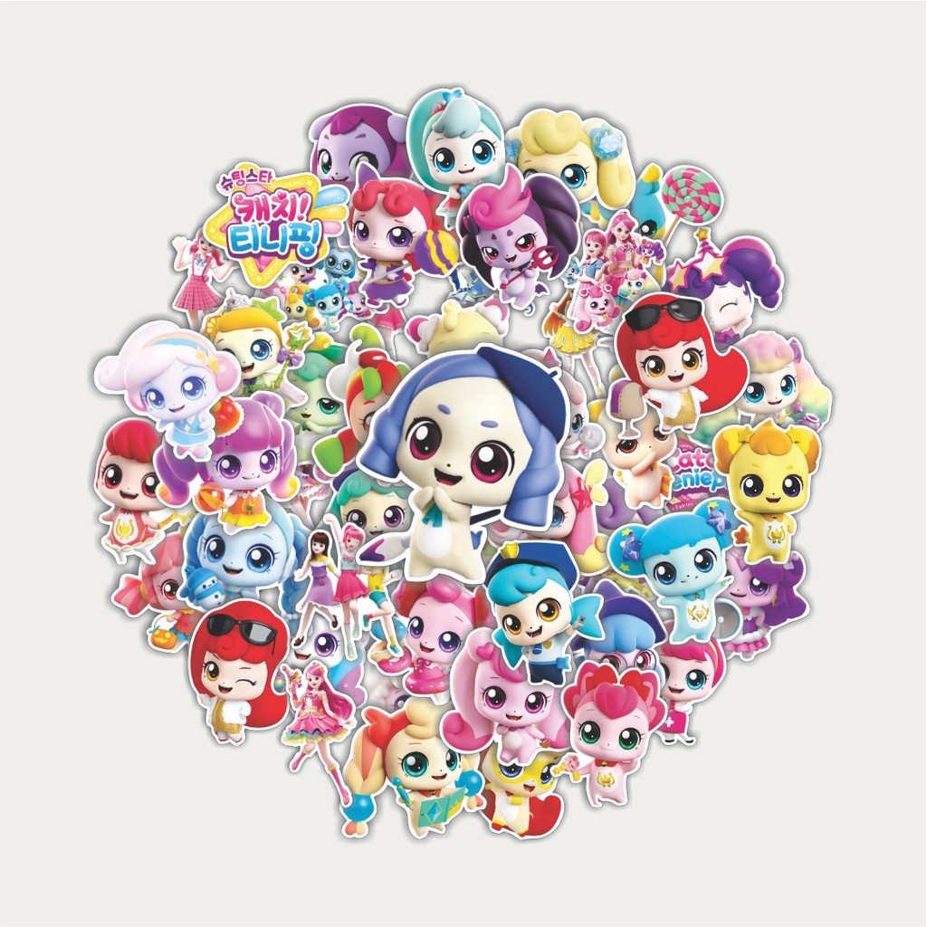 Jual Sticker Pack Stiker Catch Teenieping Cartoon | Sticker TUMBLR ...