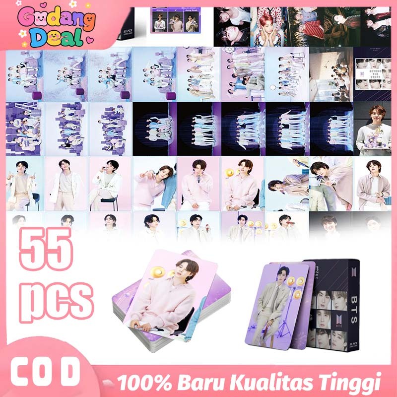 Jual Photocard BTS 55 PCS Photocard Hologram BTS Foto Card