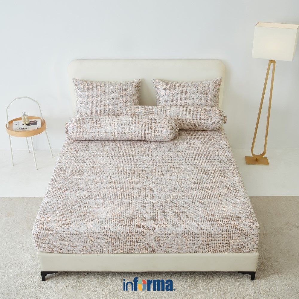 Jual Informa 180X200 cm Set 5 Pcs Seprai King Microfiber Barly Queen ...