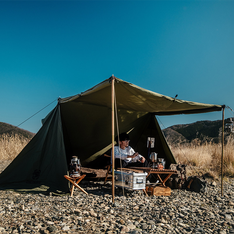 Jual OneTigris ROC SHIELD Bushcraft Tent TC Version Configurable ...