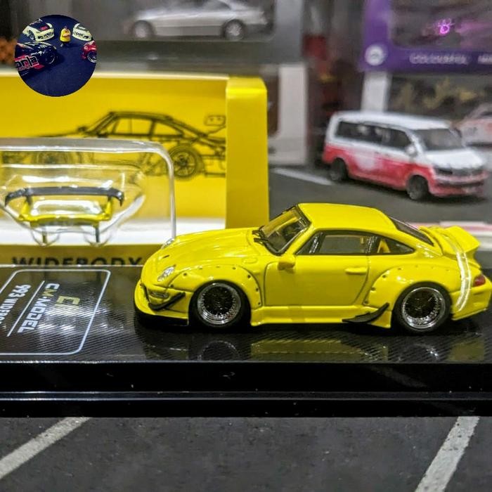 Jual Diecast CM Model Porsche RWB 993 Widebody Minus velg ban cadangan ...