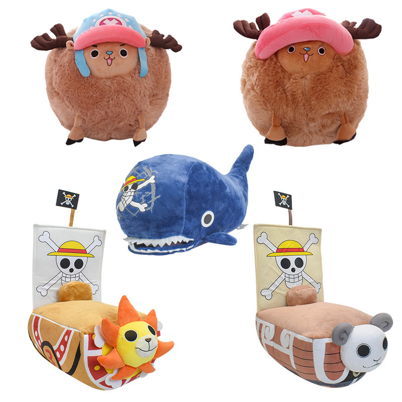 Jual Laboon Plush Toy One Piece Tony Tony opper Sunny Kun Going Merry ...