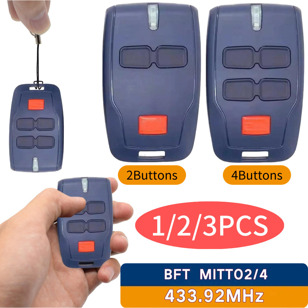 Jual Garage Door Remote Control for BFT B RCB02 RCB04 MITTO 2 Gate ...
