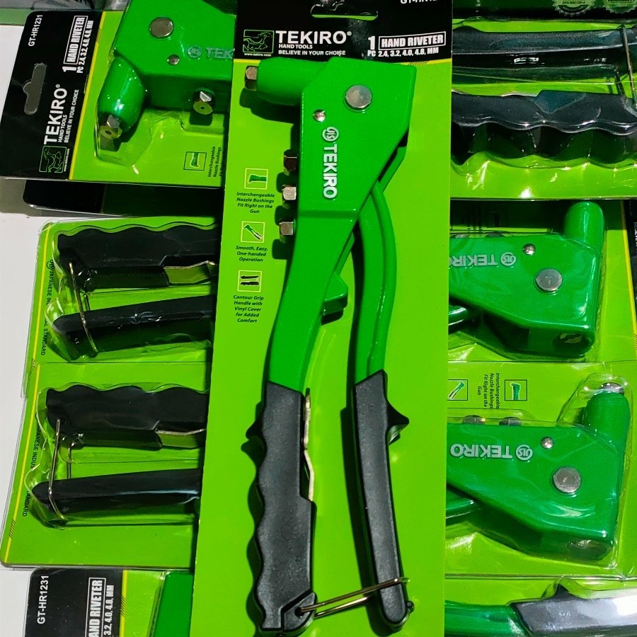 Jual TEKIRO Tang Rivet Alumunium Tembakan Gun Stang Rifet Ripet Besi ...