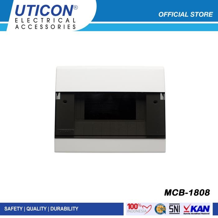 Jual UTICON MCB Box MCB 8 Group MCB-1808 Inbow | Shopee Indonesia