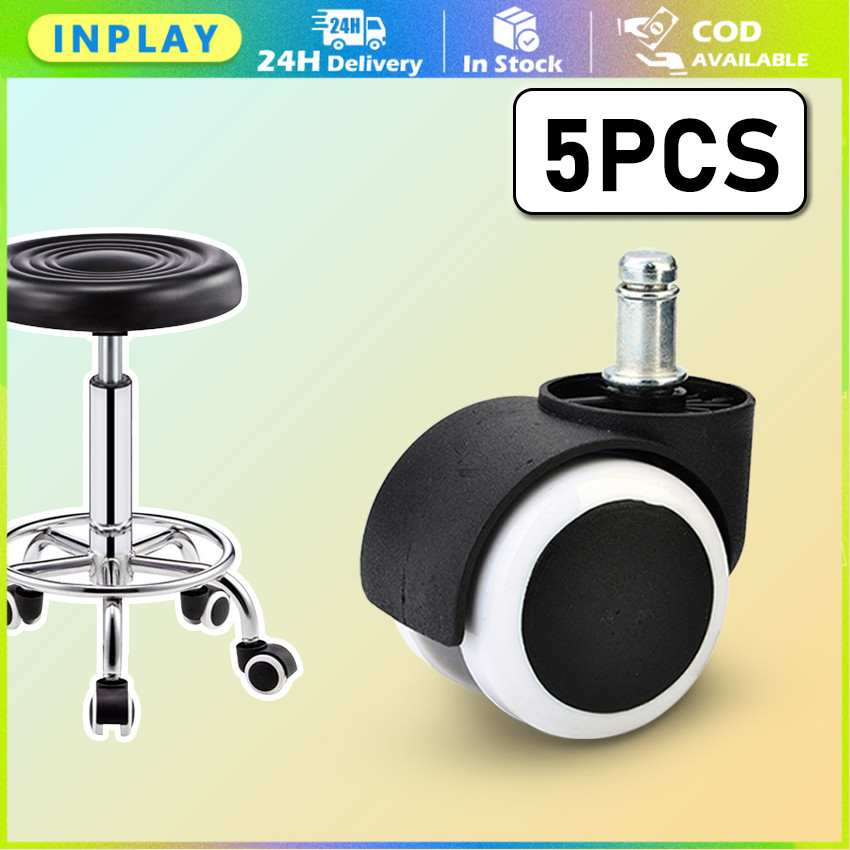 Jual 5Pcs Roda Kursi Kantor Heavy Duty / Office Chair Caster Wheel 2 ...