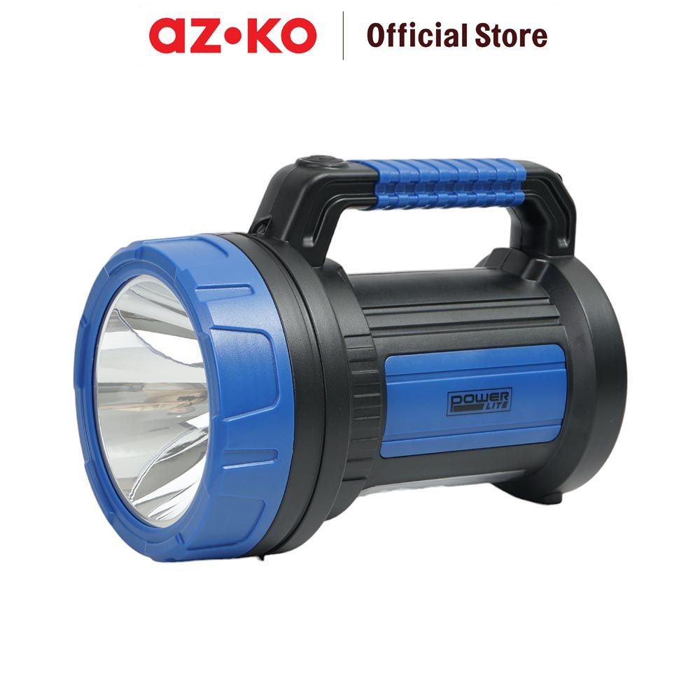 Jual AZKO Powerlite Senter Rechargeable Dengan Lentera 7 watt - Biru ...