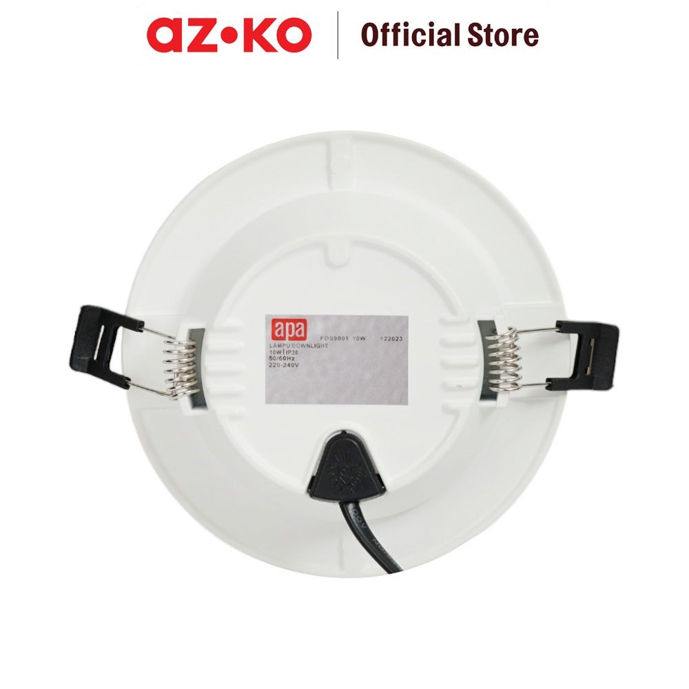Jual AZKO Apa Lampu Downlight Led Dob Inbow Smd 10 watt Warm White ...