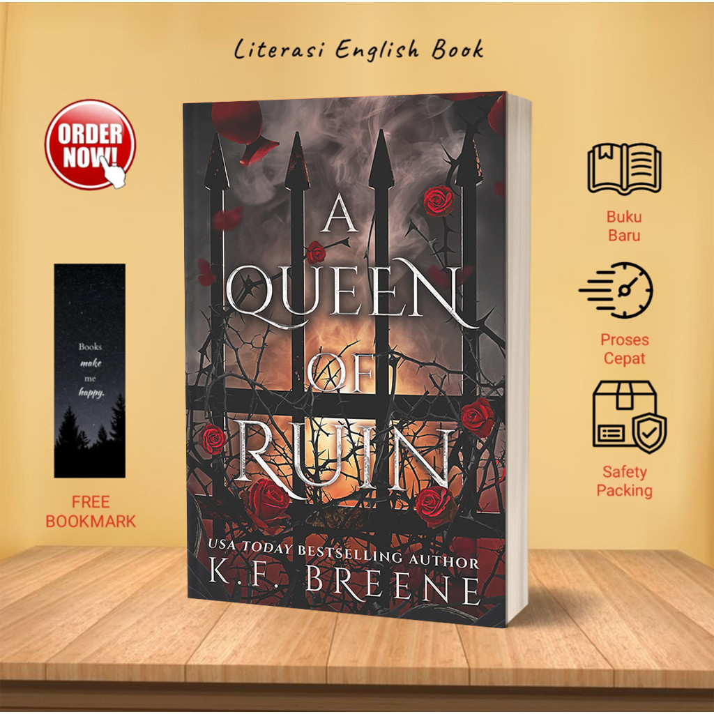 Jual A Queen of Ruin (Deliciously Dark Fairytales, 4) by