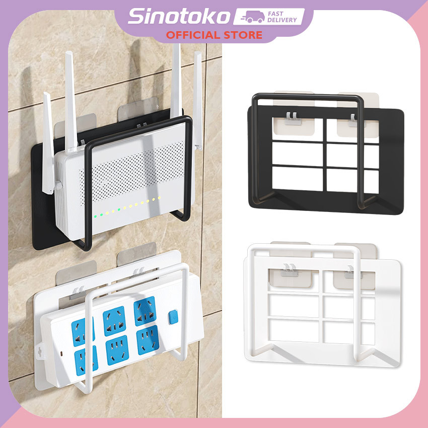 Jual Rak Dinding Serbaguna untuk Router WiFi & STB – Bahan besi anti ...