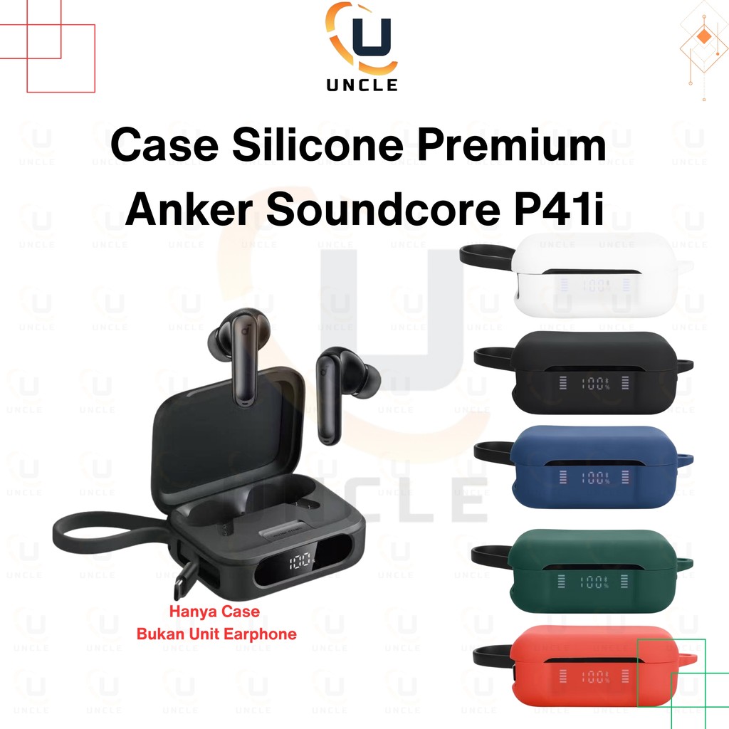 Jual Case Anker Soundcore P41i Casing Cover Silicone Premium Protective ...