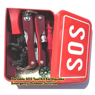 Jual Portable SOS Tool Kit Earthquake Emergency Outdoor Survival ...