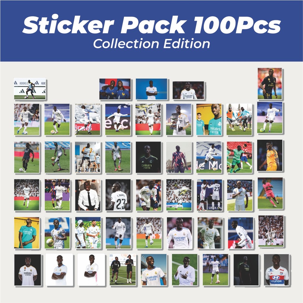 Jual Hot Stiker RM Ferland Mendy V2 Lucu Anti Air Stikers Berperekat ...