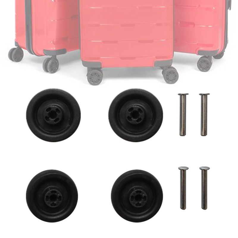 Jual Roda Koper President 4pcs/Set 4.9cm Koper Roda Kecil Karet Luggage ...