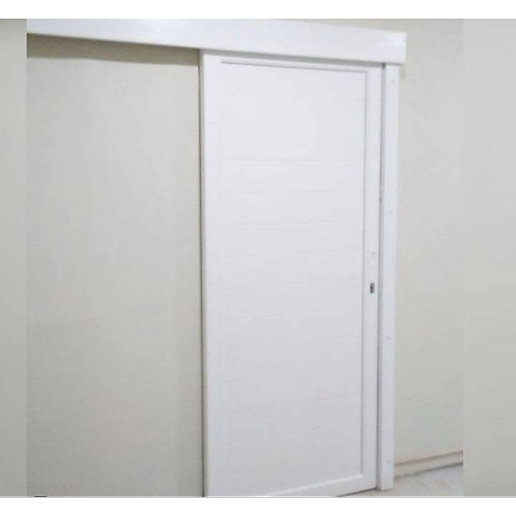 pintu sleding/geser aluminium lengkap tinggal pasang | pintu geser aluminium
