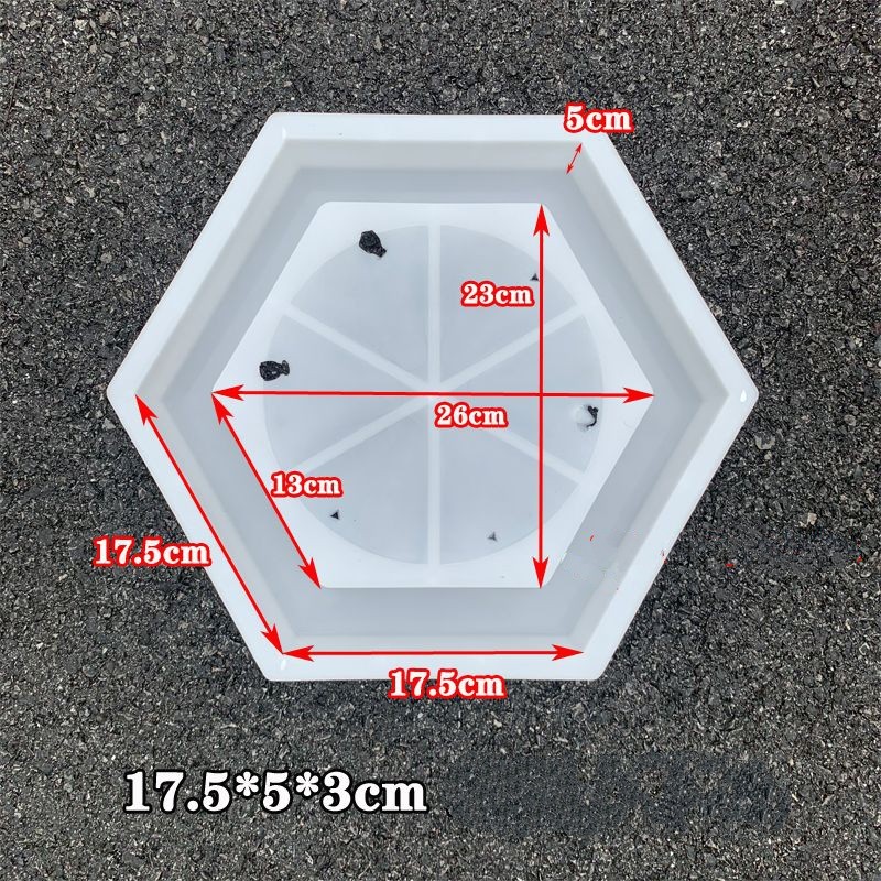 Jual Hollow Hexagonal Plastic Mold River Slope Conservancy Project ...