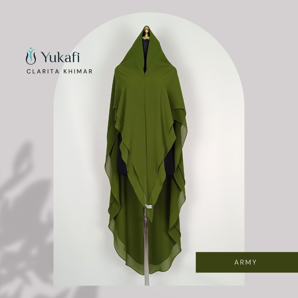 Yukafi Brand Clarita Khimar By Yukafi