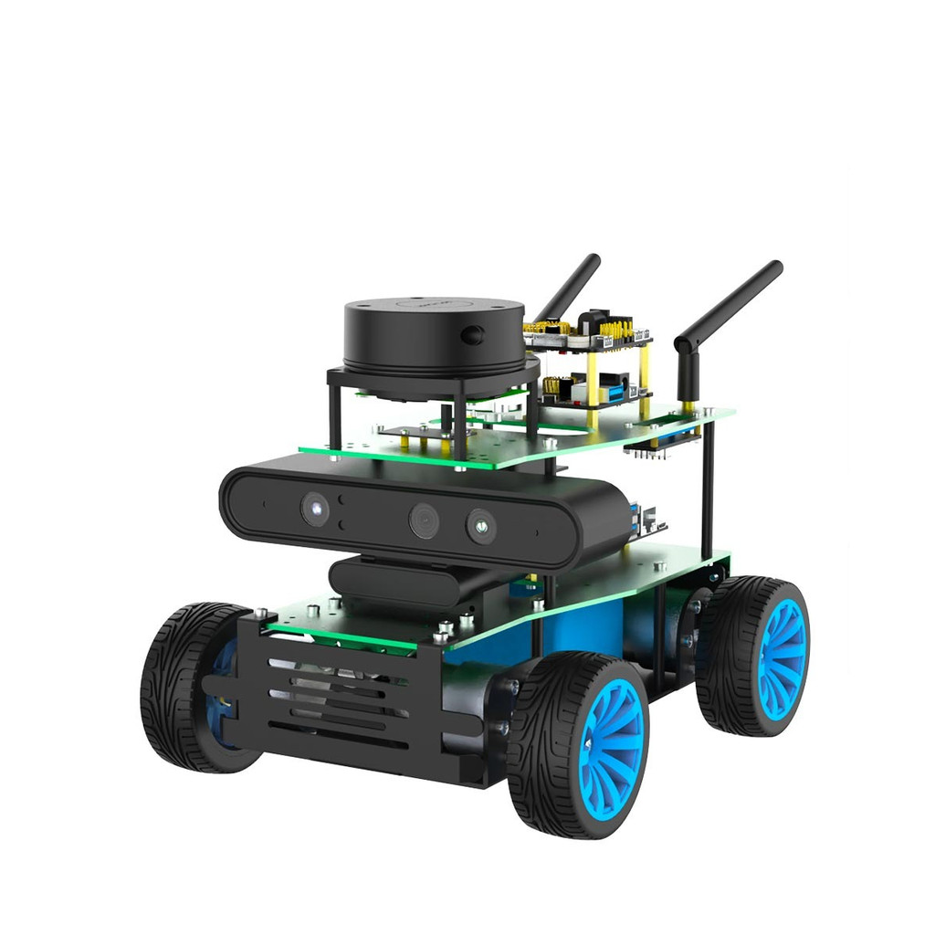 Jual Programmable 4WD Smart Car Robot With Lidar 520 Motor Speech ...