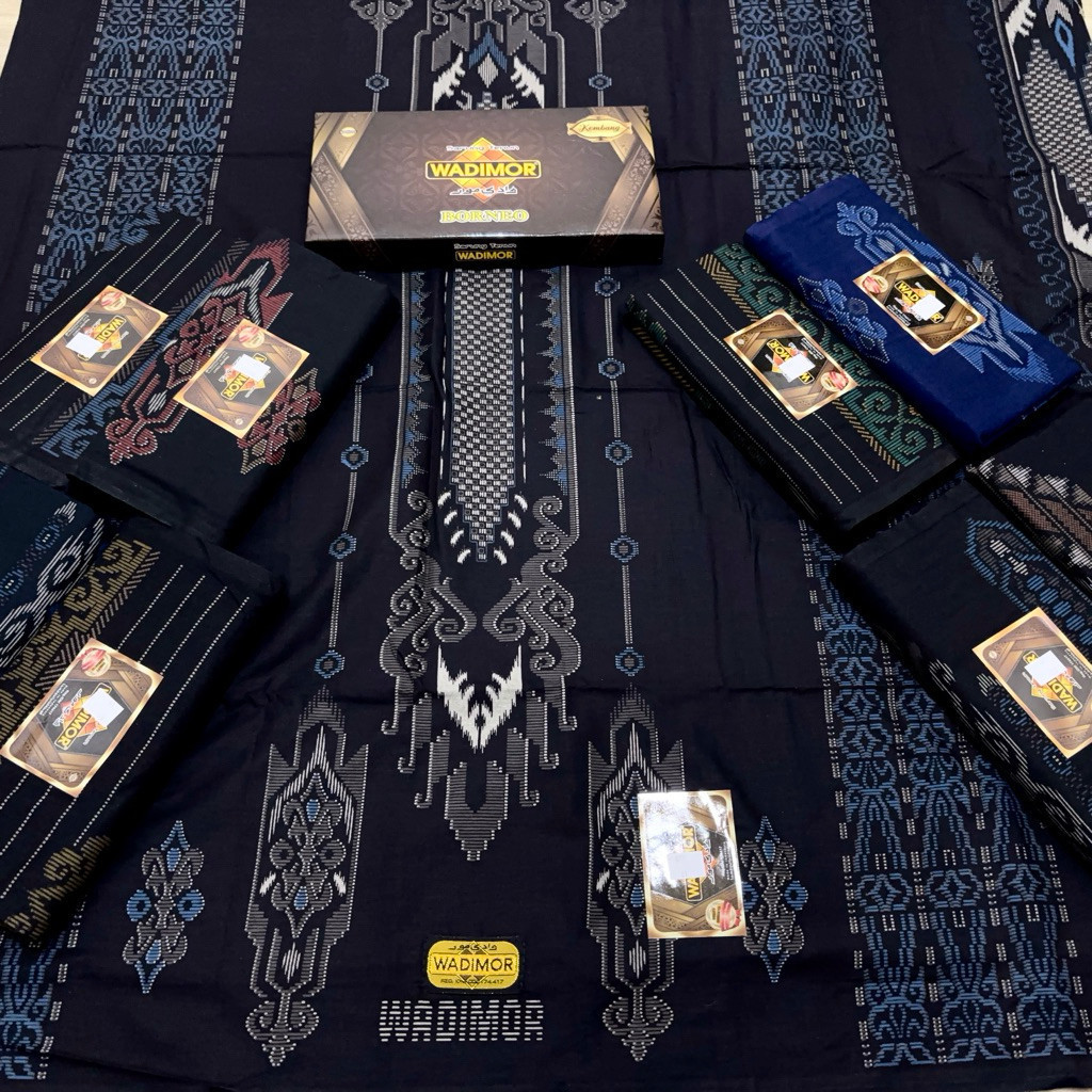 sarung wadimor kembang borneo kembang murah istimewa