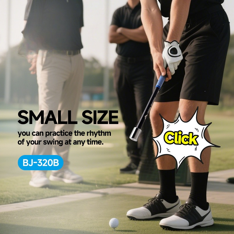 Jual Golf Mini Impact Bat; Golf Physical Acoustics Trainer; Quick Swing ...
