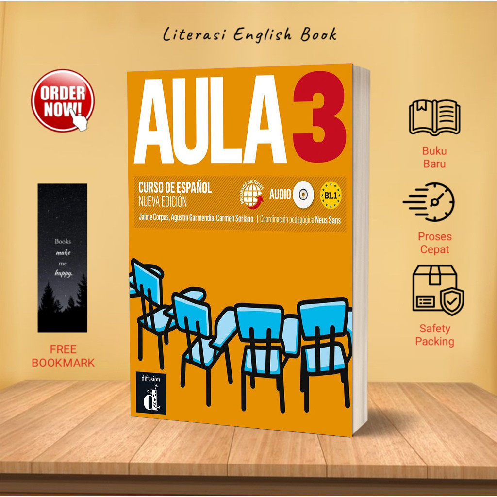 Jual Aula Nueva edición 3 Libro del alumno (English) | Shopee Indonesia