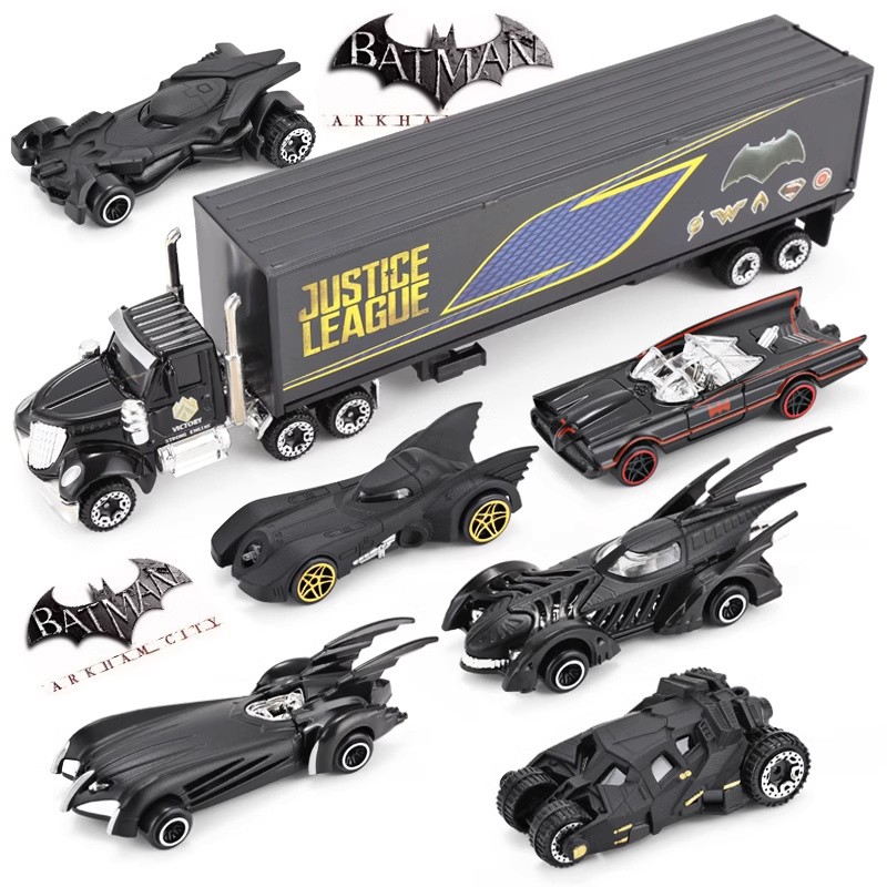 Jual New 6pcs Batmobile Alloy Model Cars 1:64 Batman Tumbler 6 ...