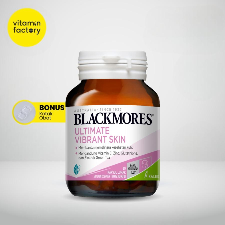 glutathione blackmores Jual BLACKMORES ULTIMATE VIBRANT SKIN 30 KAPSUL LUNAK SUPLEMEN KESEHATAN  KULIT GLUTATHIONE
