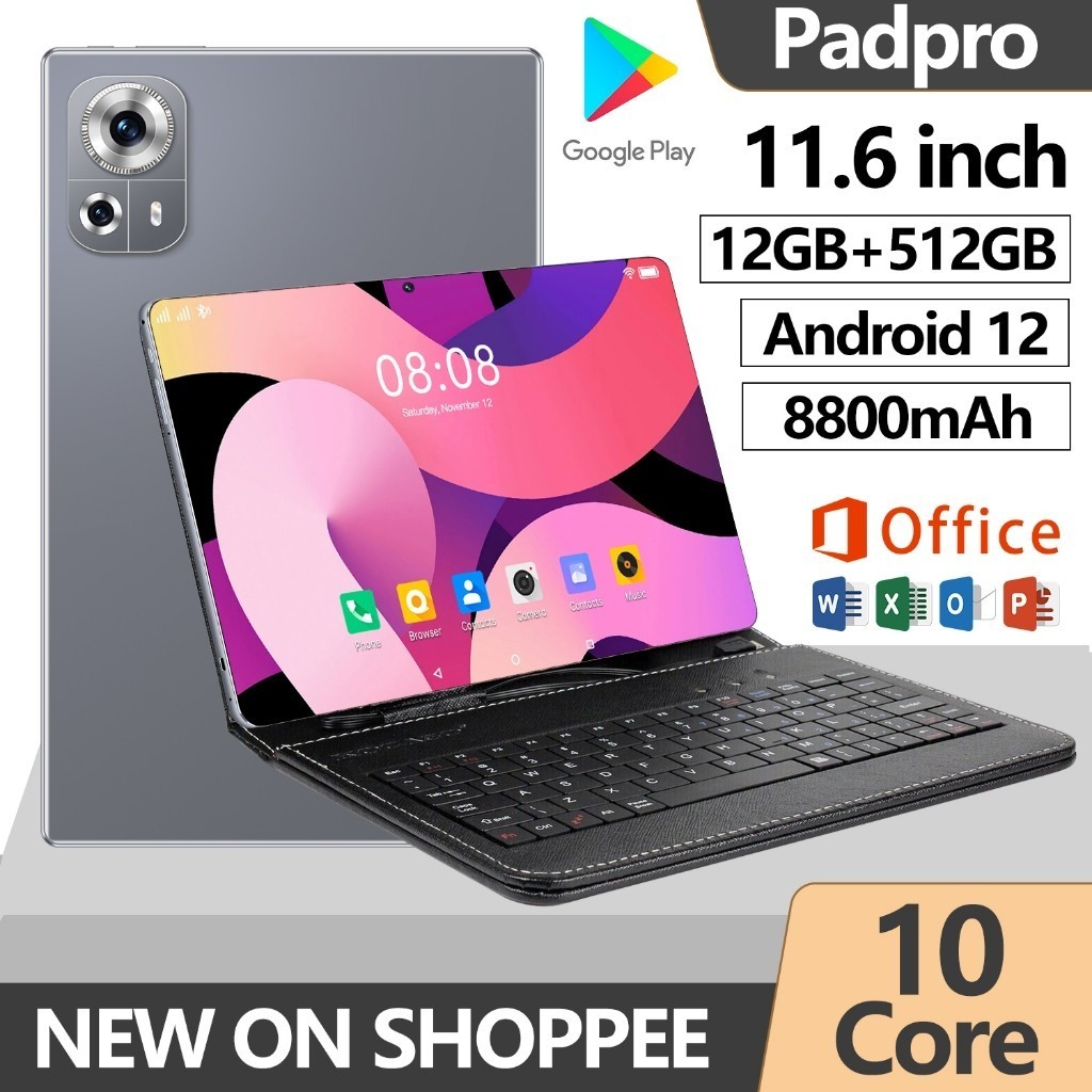 Jual 「Free keyboard」Pad Pro 5G android 13 Tablet PC 11.6 inch Tablet ...