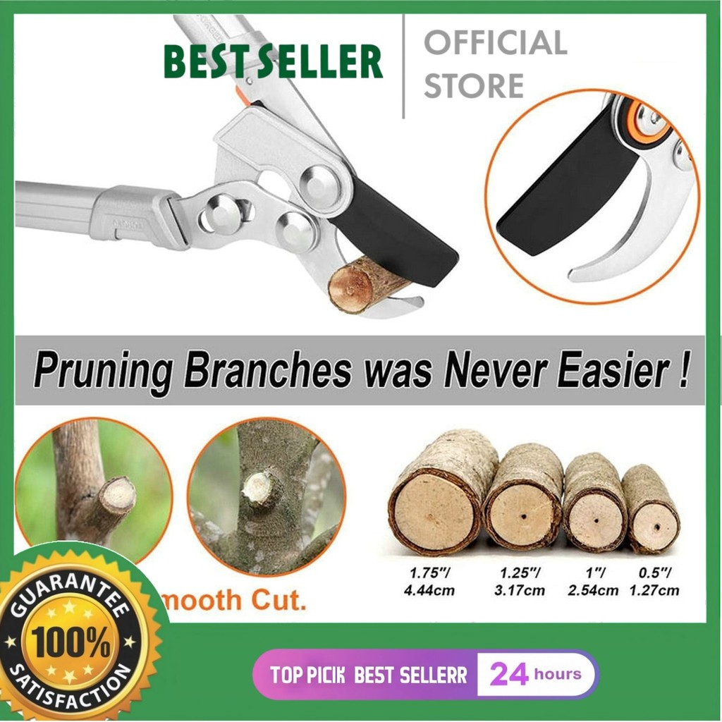 Jual Gunting Ranting Teleskopis Panjang 105CM Potong Cabang Tebal ...