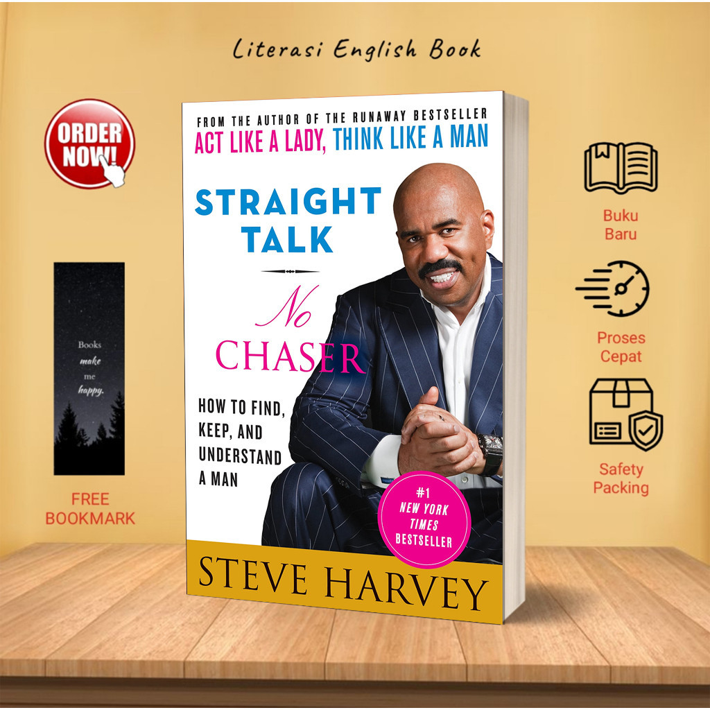 Jual Straight Talk, No Chaser by Steve Harvey (English) | Shopee Indonesia