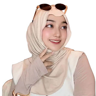 Hijab Instan Bergo Huma Bahan Cooltech Ringan