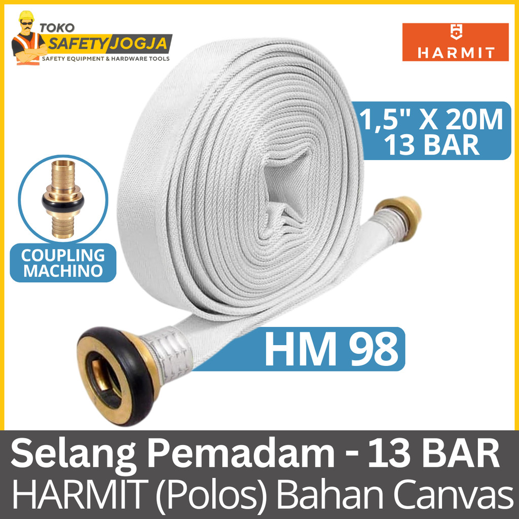 Jual Selang Hydrant Pemadam Fire Hose Kanvas 13BAR 1.5