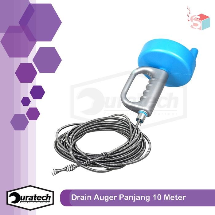 Jual Saltbox Drain Auger 10 Meter Alat Pembersih Saluran Pipa Wastafel ...