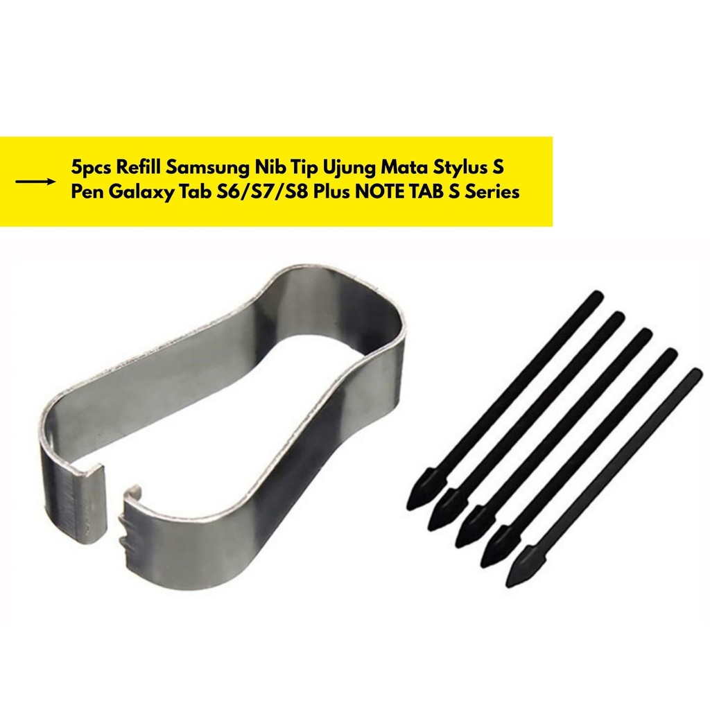 Jual 5pcs Refill Samsung Nib Tip Ujung Mata Stylus S Pen Galaxy