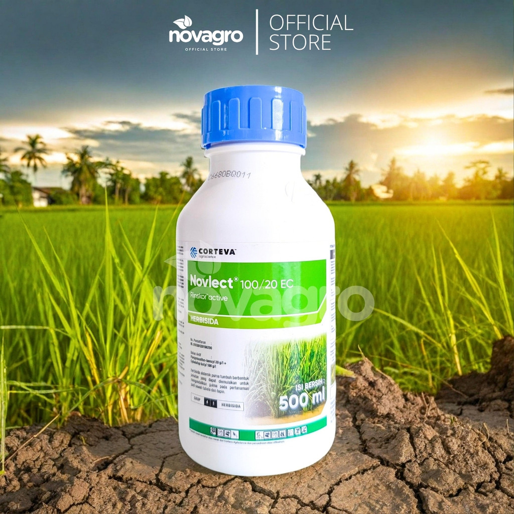 Jual Herbisida Padi Novlect 120EC 500ML - Corteva Indonesia | Shopee ...