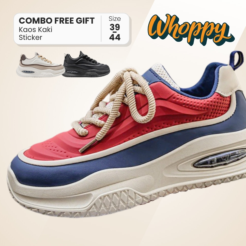 Jual Whoppy Clifford SL60 Sepatu Cowok Keren Sneakers Sekolah Casual ...