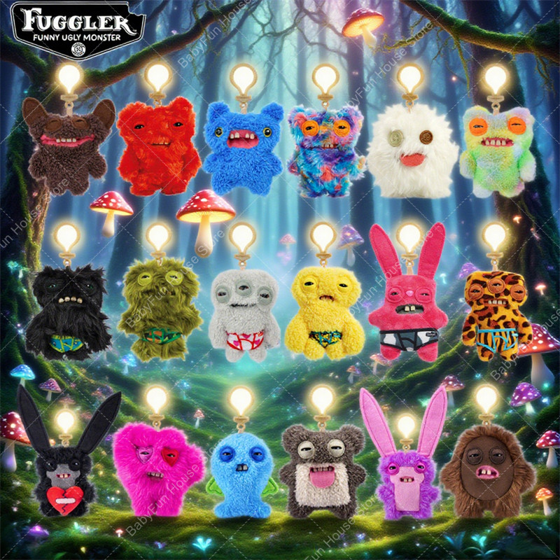Jual Original Fuggler Funny Ugly Teeth Monsters Plush Toys Kawaii ...